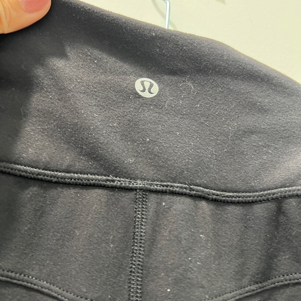Lululemon 4 Black Pants jogger high waist - wash wear - Picture 4 of 8